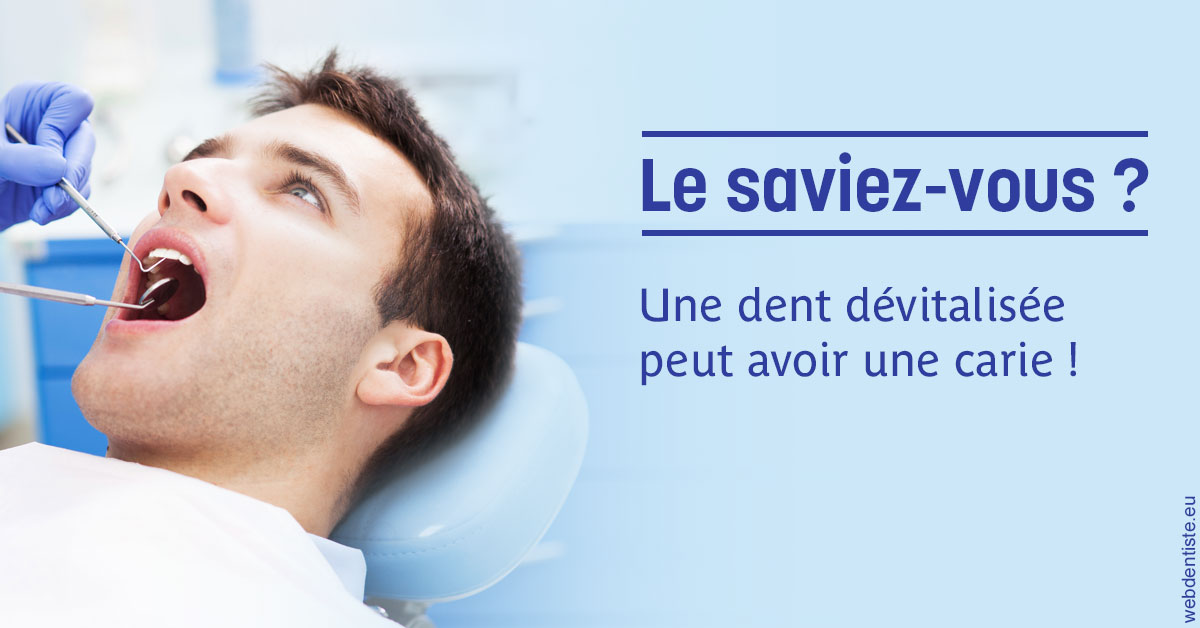 https://dr-olivier-lemaire.chirurgiens-dentistes.fr/Dent dévitalisée et carie 2